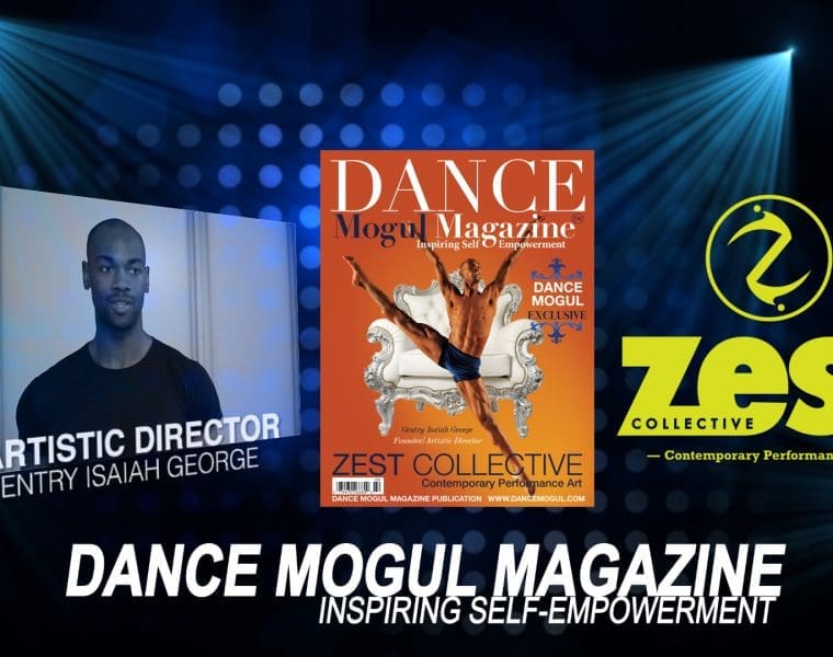 Dance Mogul Magazine behind the scenes of Zest Collective Performance Art “A Matter of Heart.”